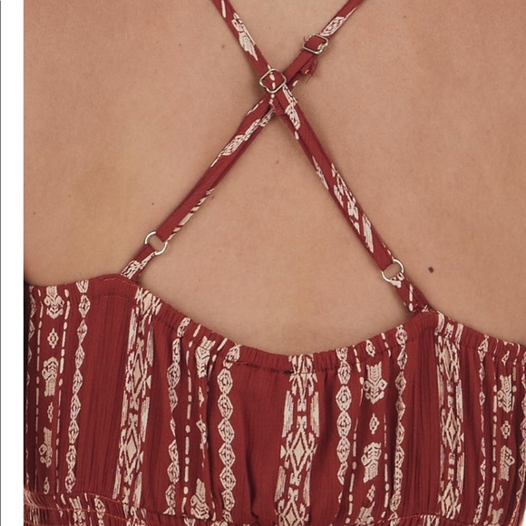 NWOT bohemian Maxi dress - Picture 3 of 10